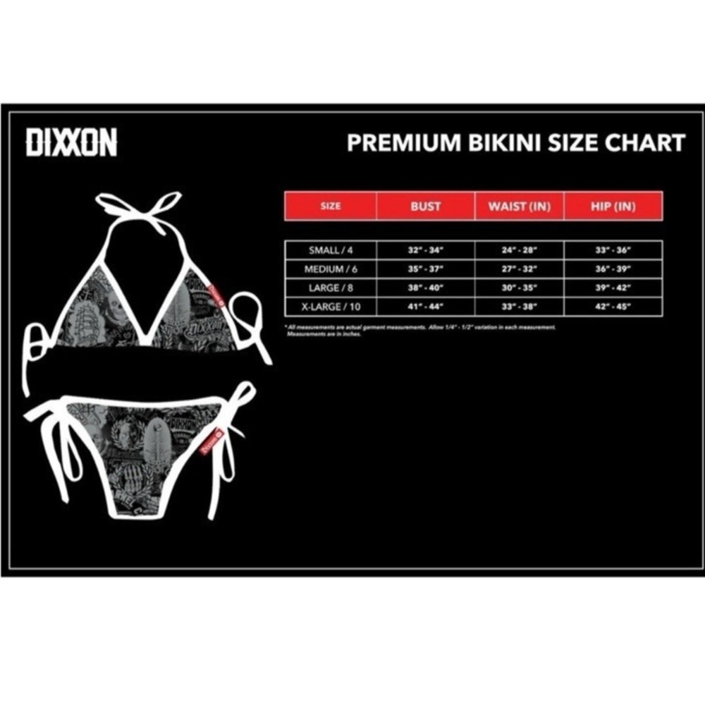 Dixxon Flannel Co Bikini Tanning Suit Top Army Green Women's Size Large‎ NWT - Picture 3 of 3